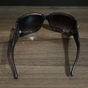 Gucci Brown Tortoise GG 3057/S Heart Crest Rectangle Sunglasses Gucci | Accessories | Gucci Brown Tortoise Gg 357s Heart  main image 4
